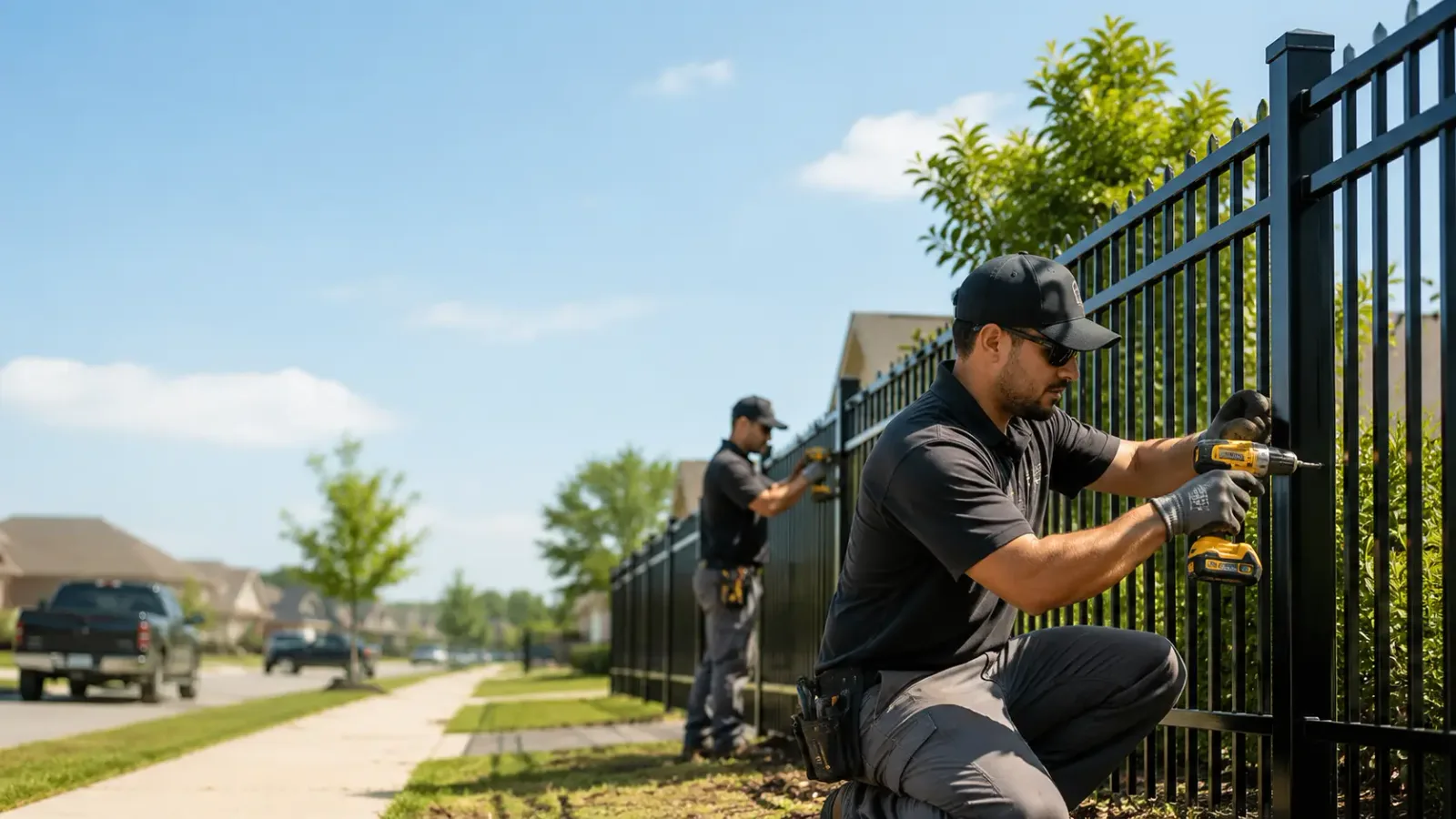 Metal Fence Installation in Mitchellville, IA